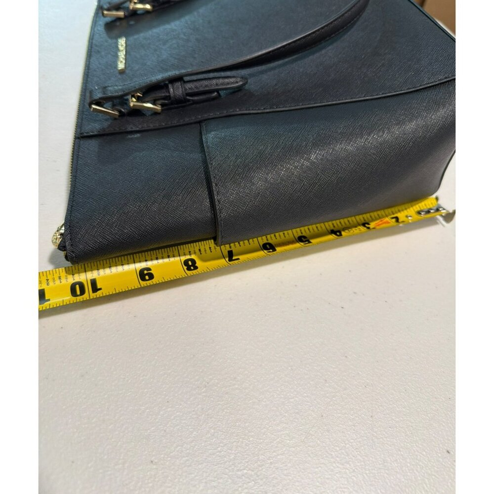 Michael Kors Black Saffiano Leather Tote Bag NEW - Picture 8 of 8